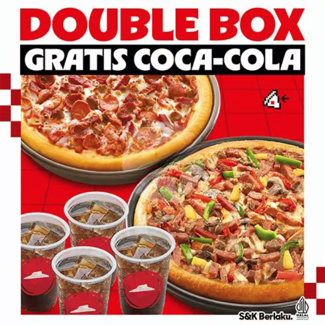 Double Box Large Free 4 Drinks