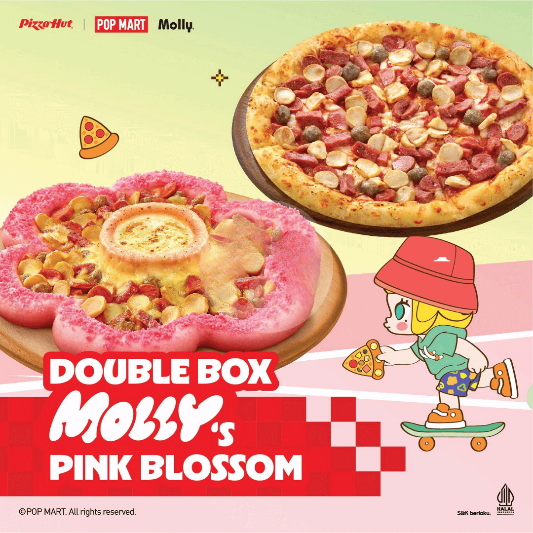 Double Box Molly's Pink Blossom