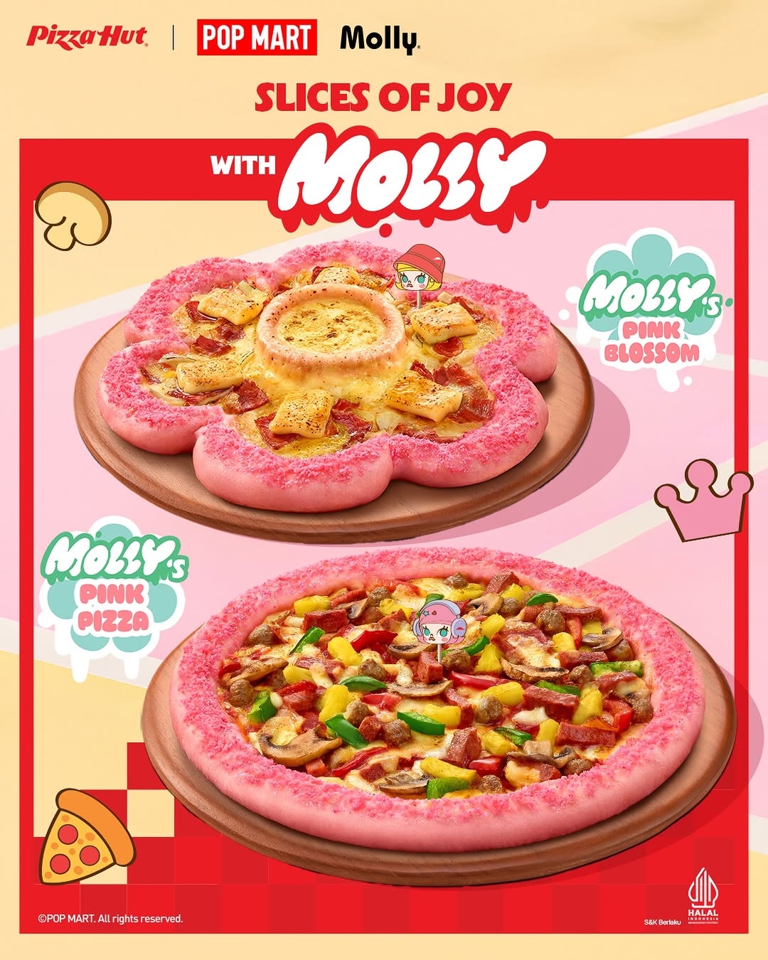 Molly's Pink Pizza
