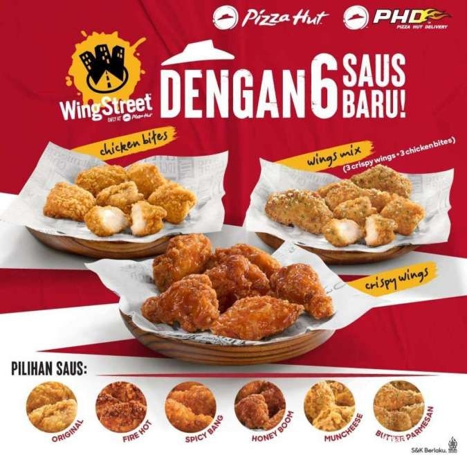 Wingstreet 6 pcs
